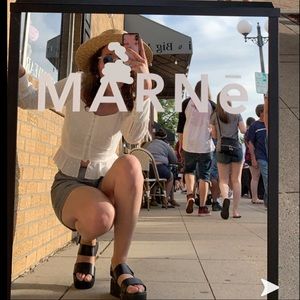 uo lady high rise houndstooth shorts